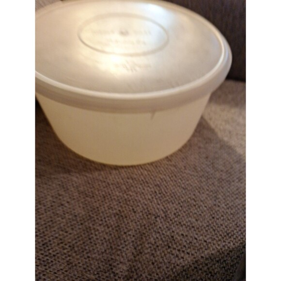 Tupperware Carry All Round Cake Pie X-Large Container 256-1‎ Tupper Seal Lid 224 - Picture 3 of 6